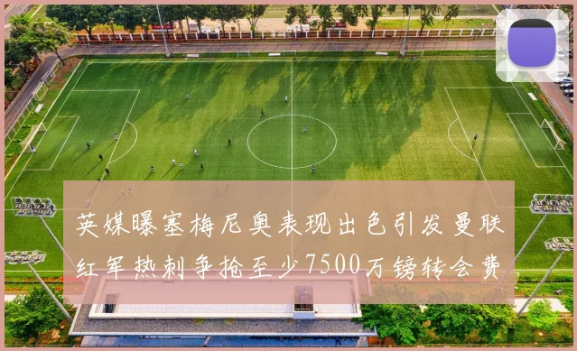 英媒曝塞梅尼奥表现出色引发曼联红军热刺争抢至少7500万镑转会费
